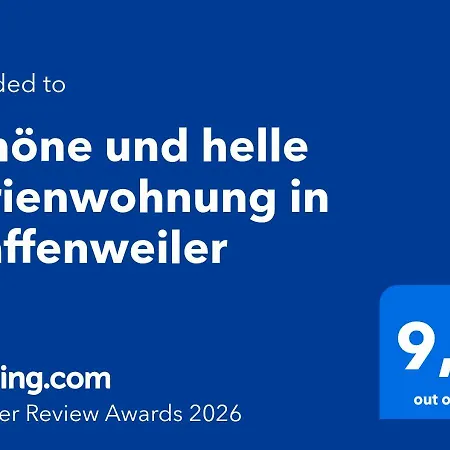 Apartment Schoene Und Helle In Pfaffenweiler